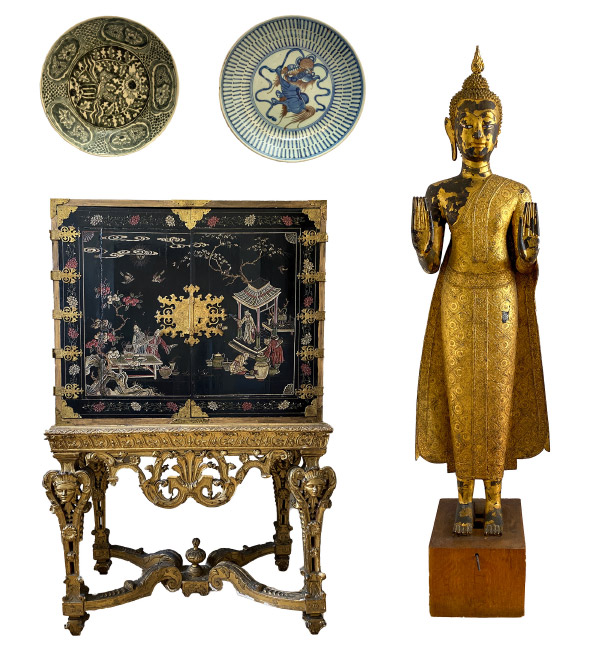 Ankauf asiatische Objekte aus Keramik, Holz, Sandstein, Silber, Jade und Marmor in Marburg